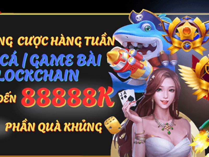 Màn hình game Bắn cá Ocean King với sinh vật biển và súng